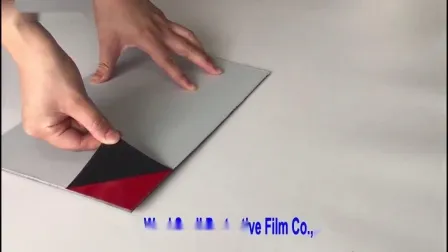 Película protetora adesiva PE para painel composto de perfil de alumínio