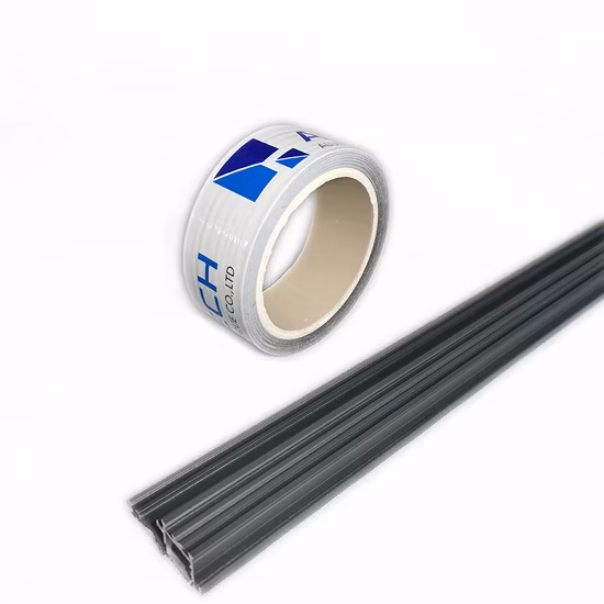 Película protetora de alta viscosidade preta e branca para painéis de cerca de alumínio Película de proteção de perfis de alumínio